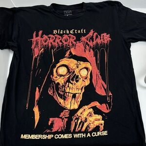 BlackCraft Horror Club Graphic Tee